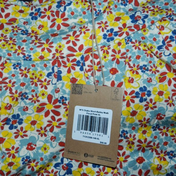 Toad & Co. Chaka Floral Spring Summer Pull on Shorts NWT🆕📦🏃💨⚡ - Picture 6 of 7